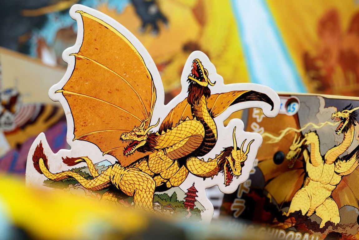 King of Tokyo Godzilla miniatures