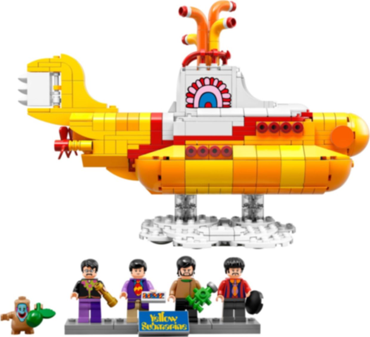 LEGO® Ideas Submarino Amarillo partes