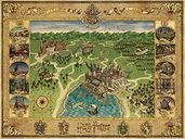 Hogwarts map