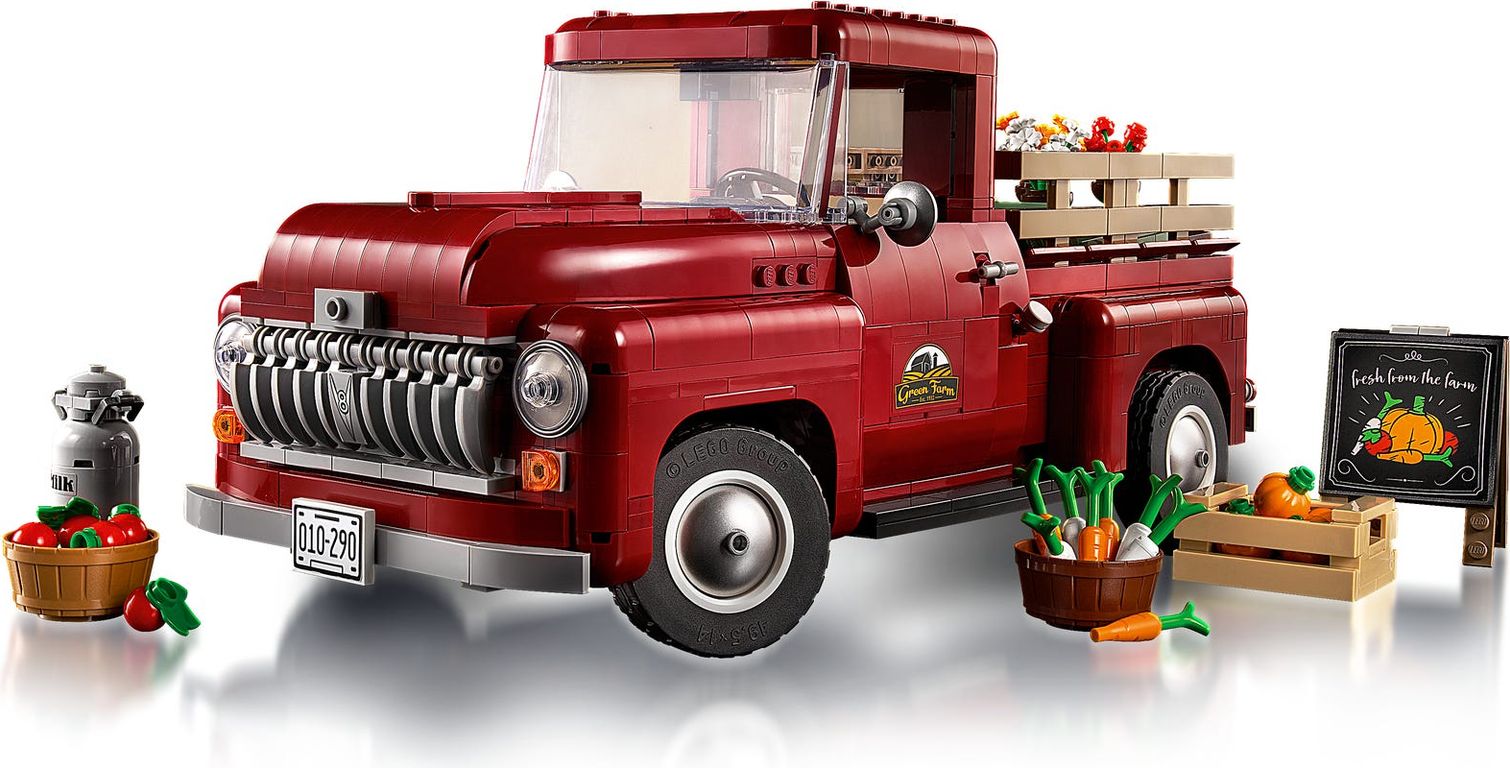 LEGO® Icons Pickup Truck components