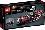 LEGO® Technic Power Boat achterkant van de doos