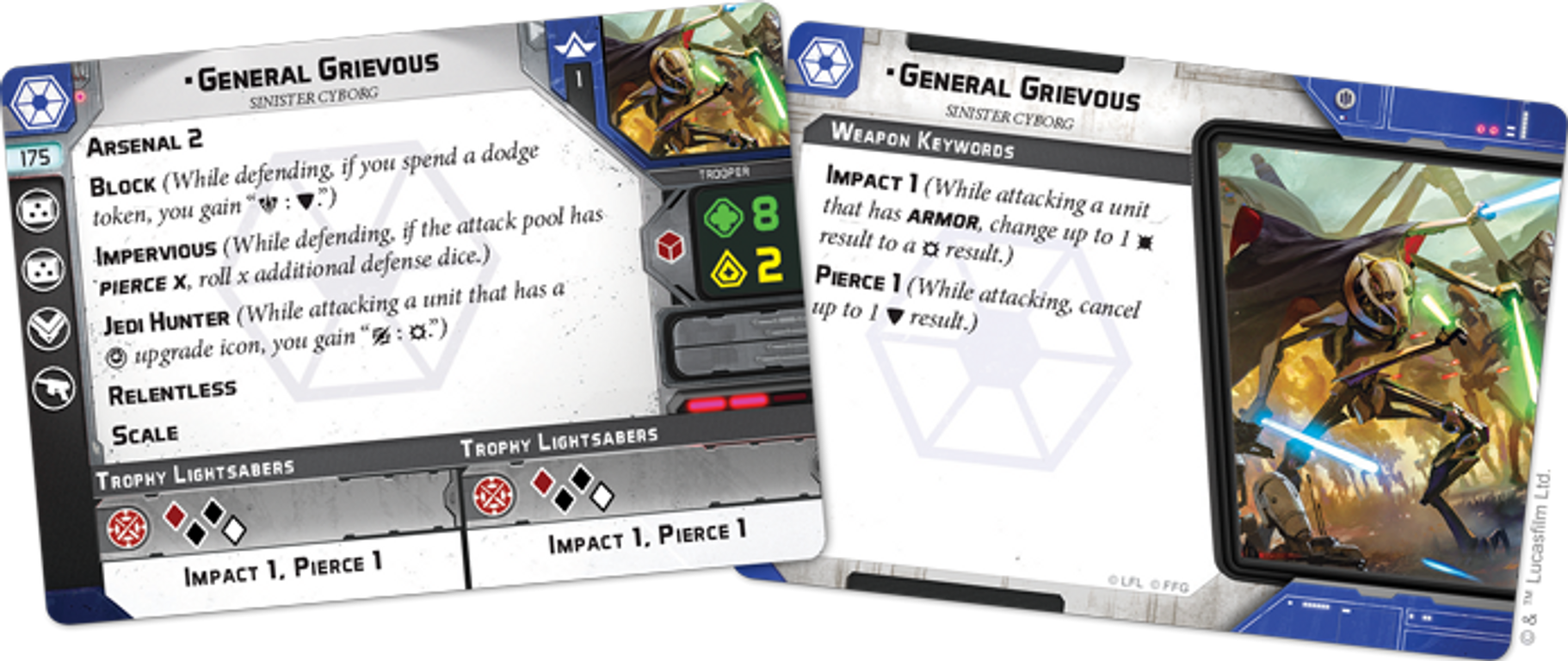 Star Wars: Legion - Clone Wars Core Set cards