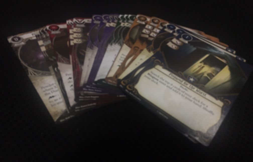 Arkham Horror: The Card Game - Blood on the Altar - Mythos Pack kaarten
