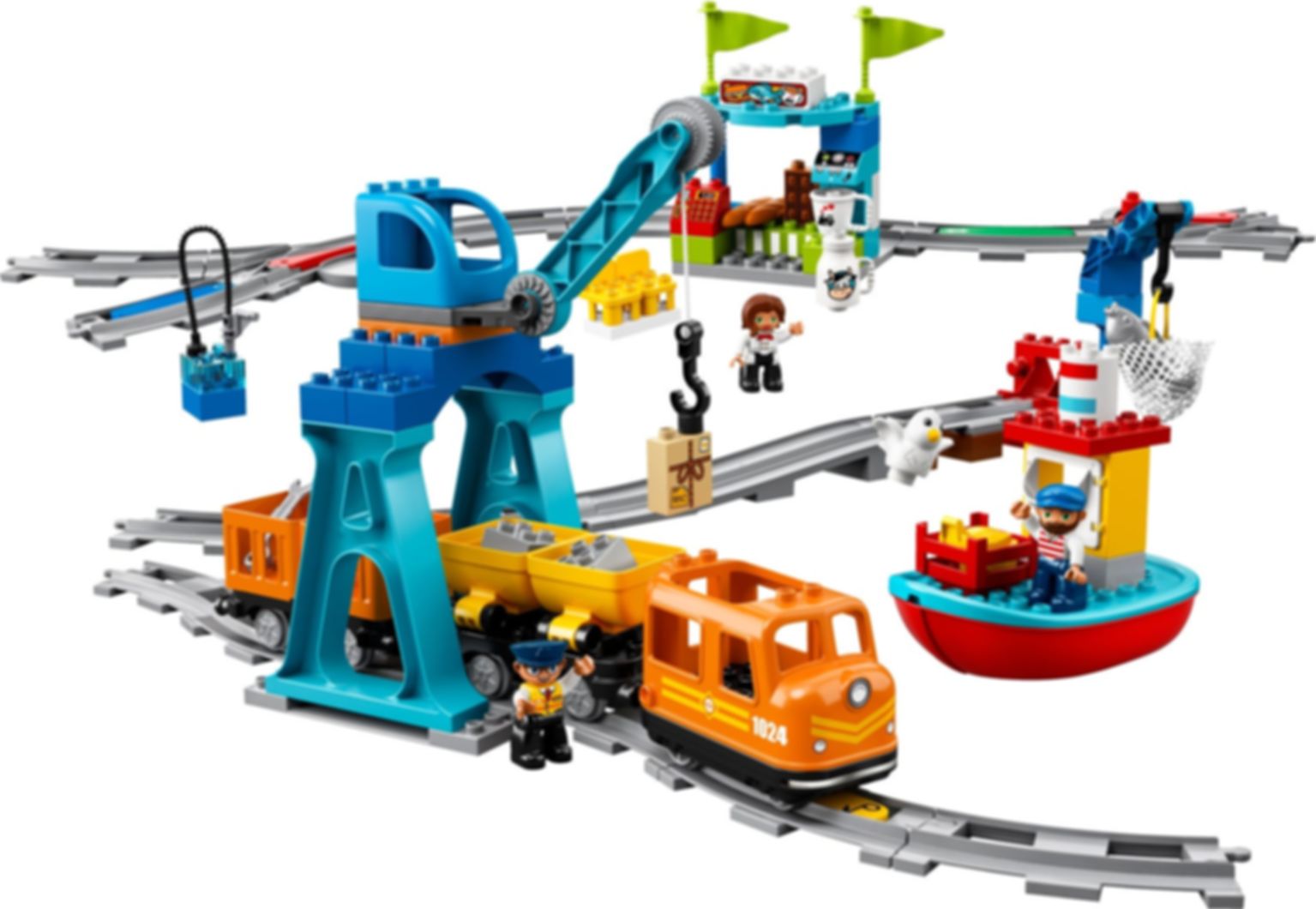 LEGO® DUPLO® Cargo Train gameplay
