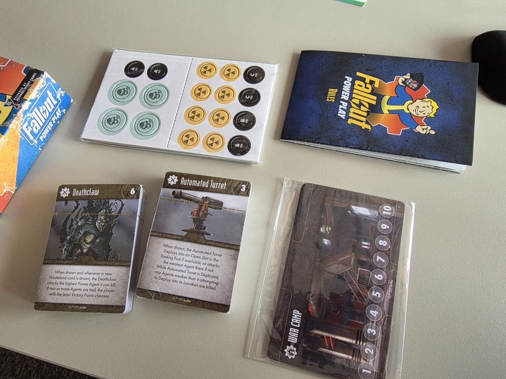 Fallout: Power Play components