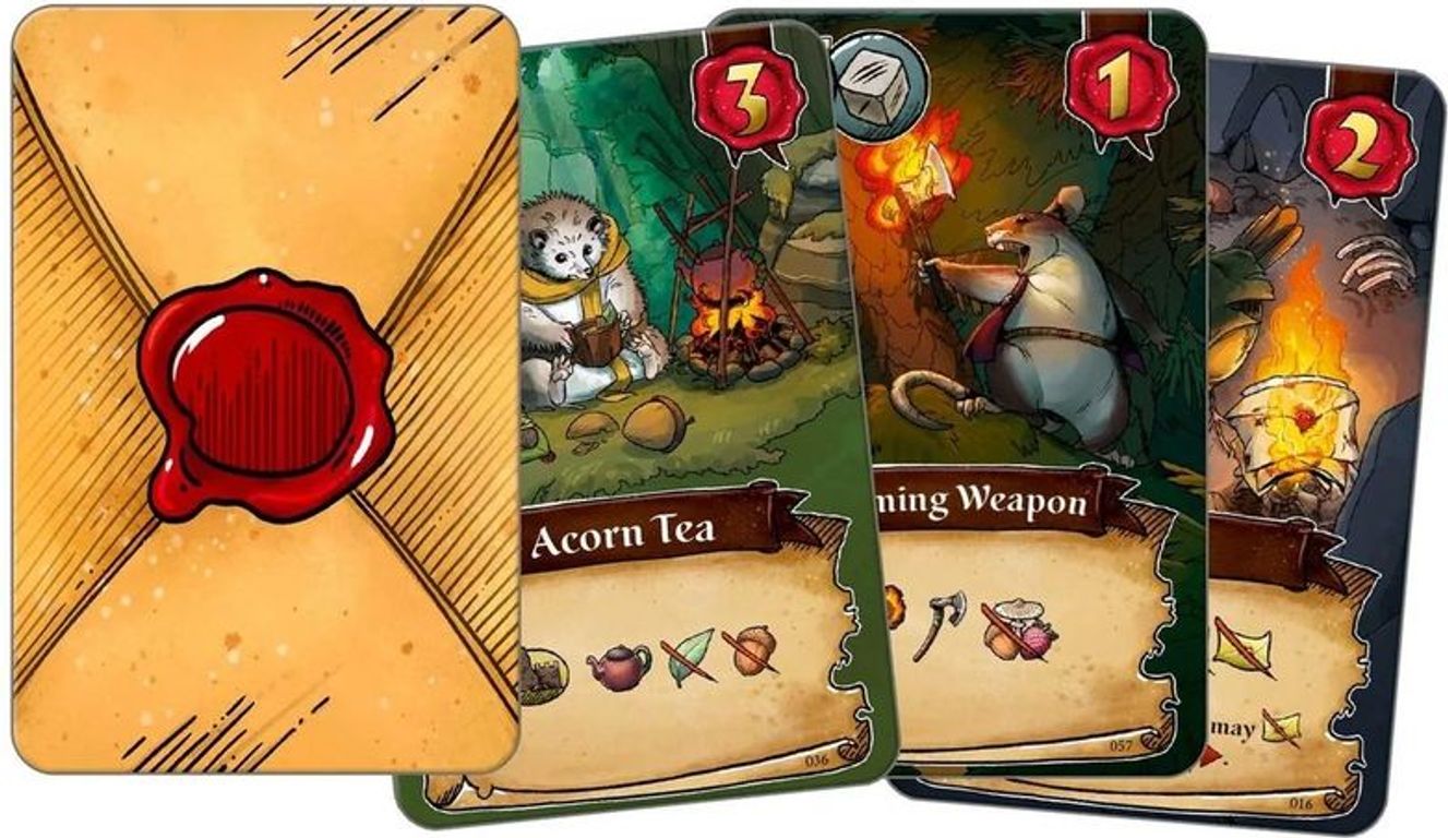The Trial of the Forest cards