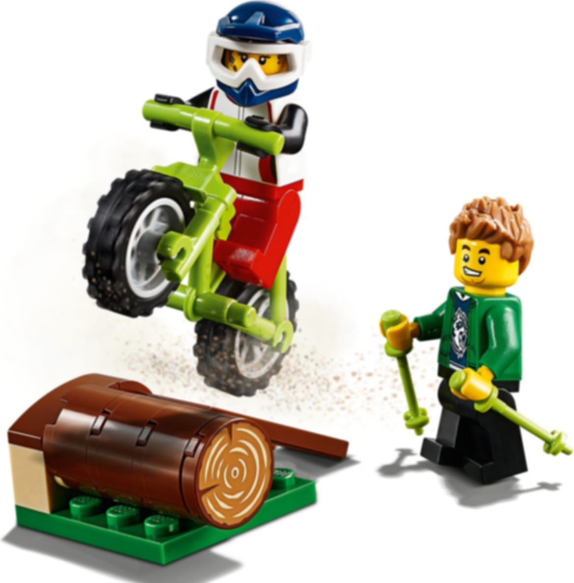 LEGO® City Pack de minifiguras: Aventuras al aire libre jugabilidad