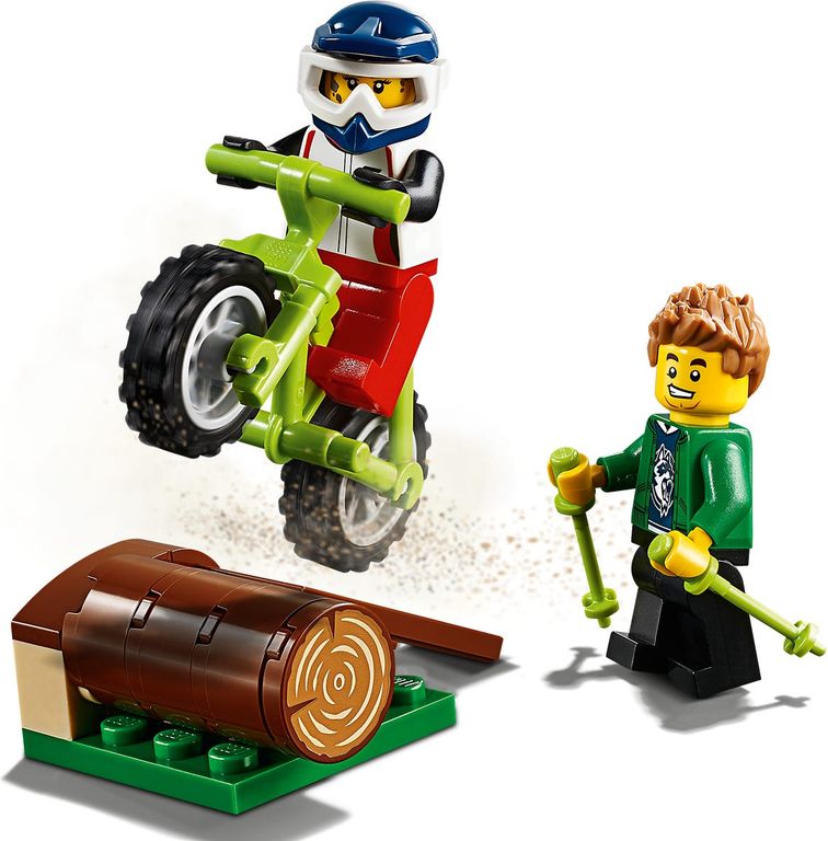 LEGO® City Personenpakket - Buitenavonturen speelwijze