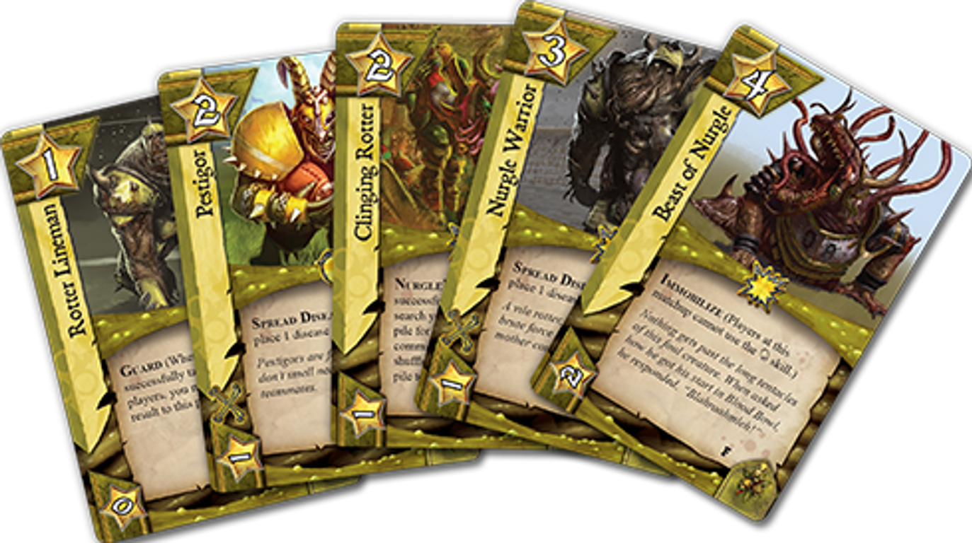 Blood Bowl: Team Manager - The Card Game - Foul Play cards