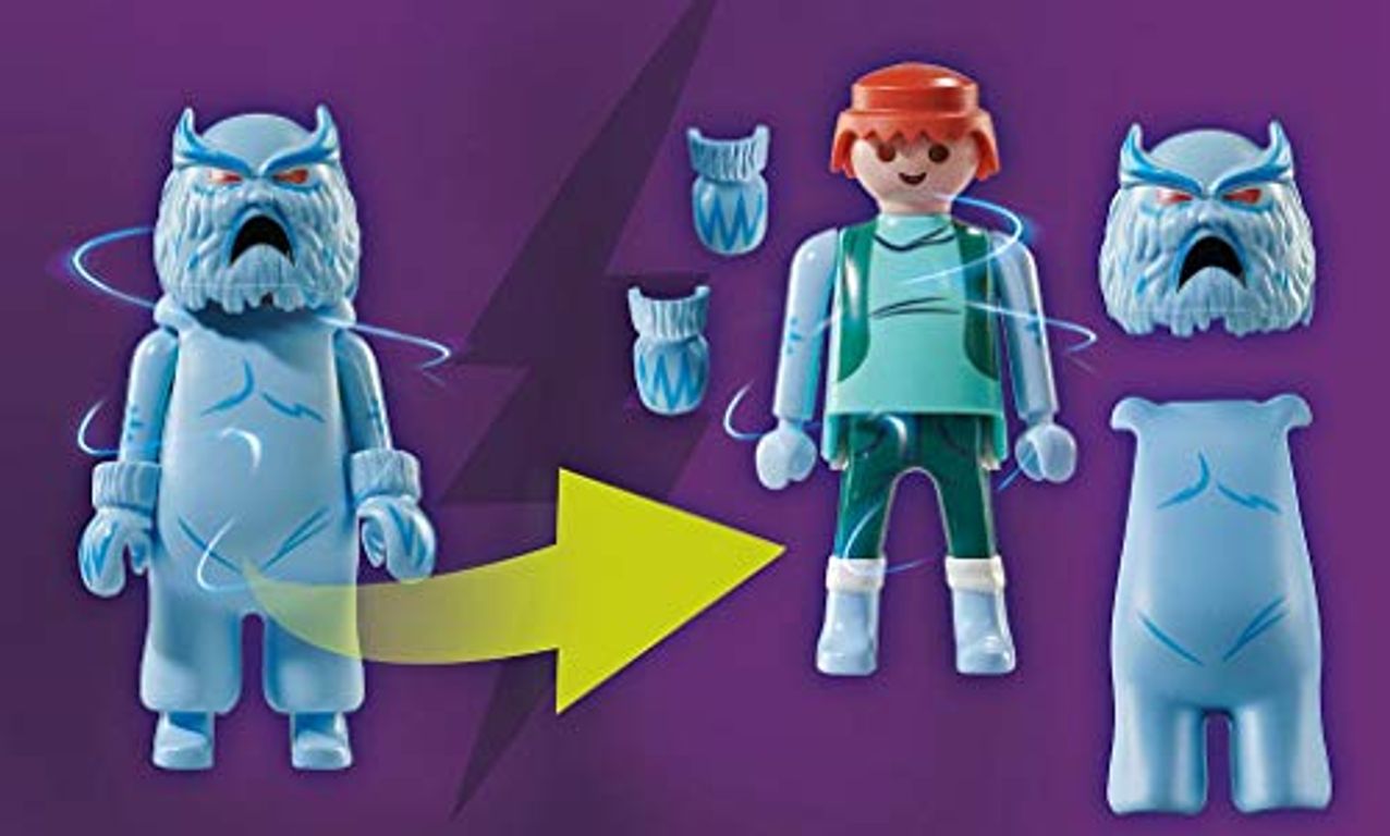 Playmobil® SCOOBY-DOO! Adventure with Snow Ghost minifigures