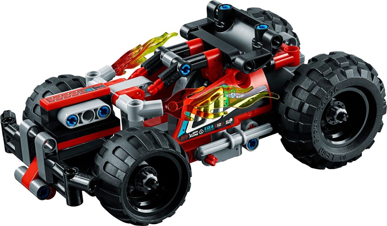 LEGO® Technic Rückziehauto komponenten