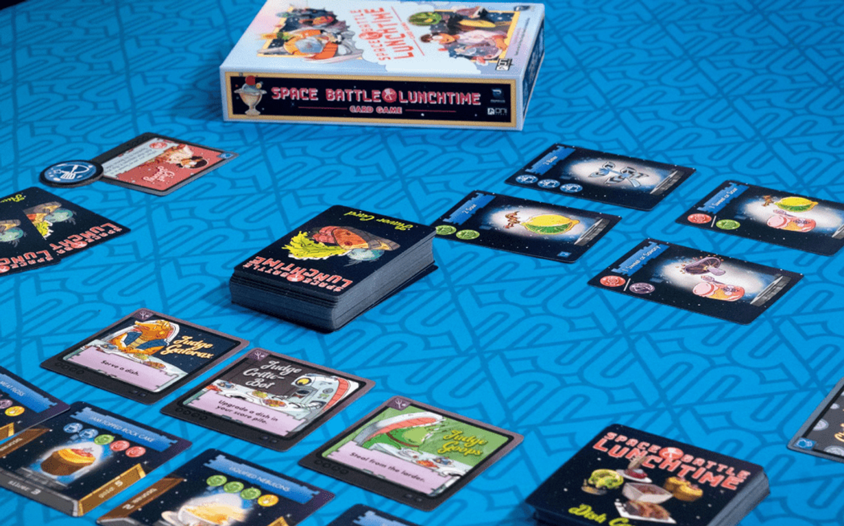 Space Battle Lunchtime Card Game gameplay