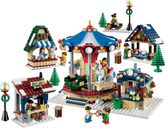 LEGO® Icons Winter Village Market components