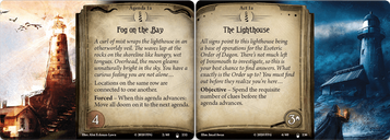 Arkham Horror: The Card Game – A Light in the Fog: Mythos Pack cards