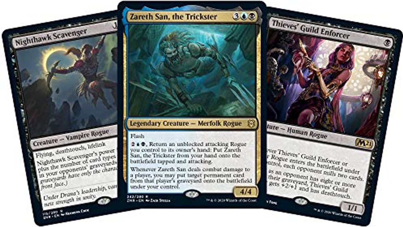 Magic: The Gathering Challenger Deck 2021 - Dimir Rogues cards