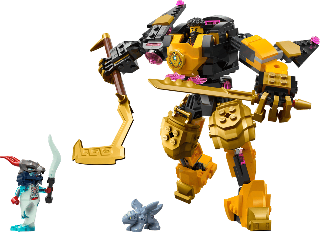 LEGO® Ninjago Le robot de Spinjitzu d'Arin composants