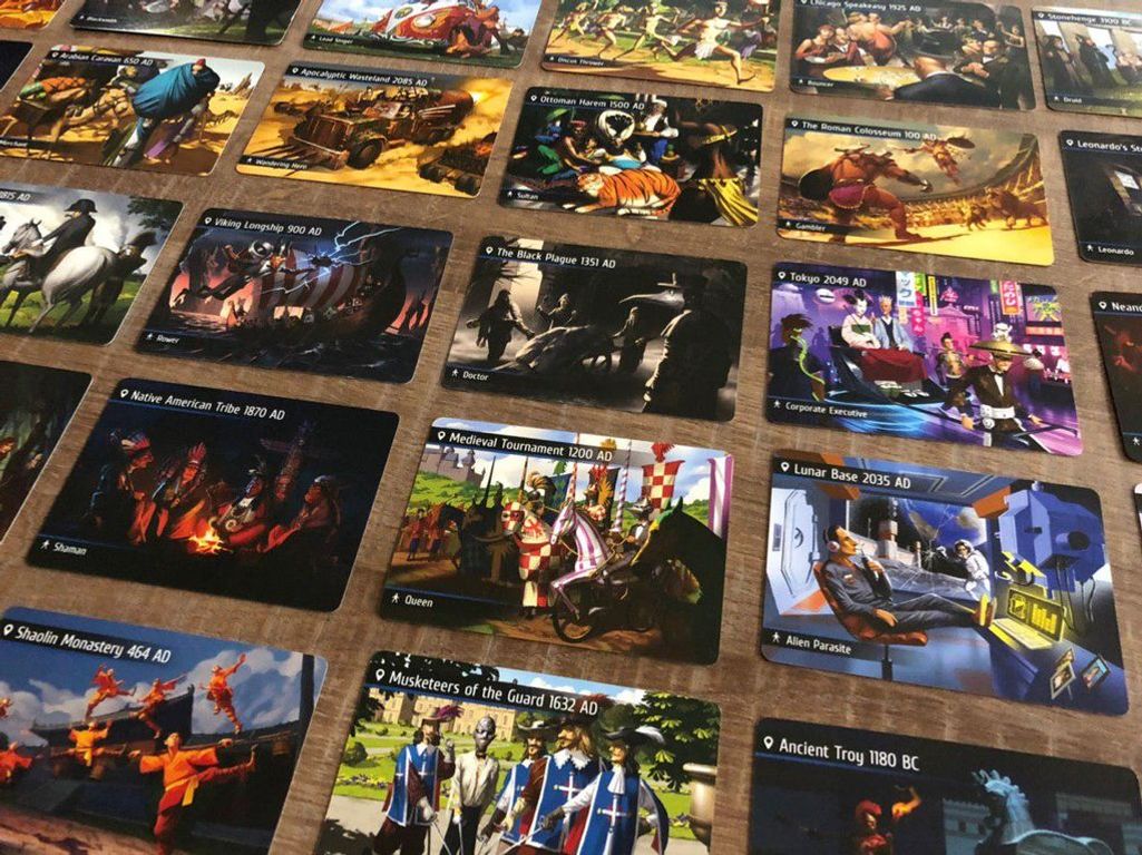 Spyfall: Time Travel cards