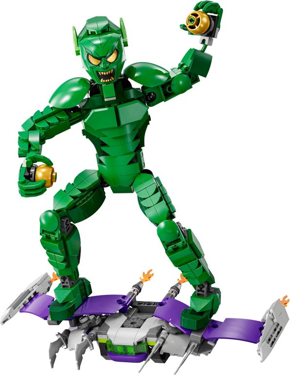LEGO® Marvel Green Goblin Construction Figure components