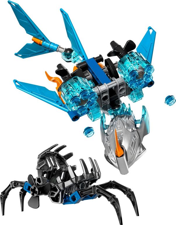 LEGO® Bionicle Akida Schepsel van het Water componenten