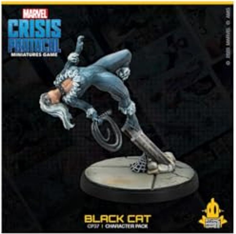Marvel: Crisis Protocol – Amazing Spider-Man & Black Cat miniatures