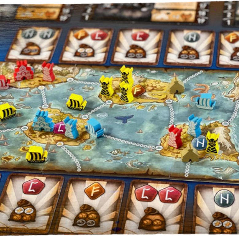 Gamelyn Game Tiny Epic Vikings Fast Playing 1-4 Players First Tri-Foldable  Strategy War Board Games for Adult, Wooden Components, with Settlers