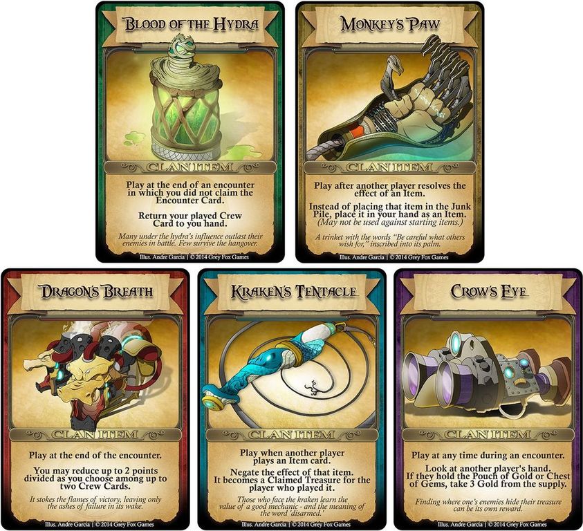 Captain's Wager carte