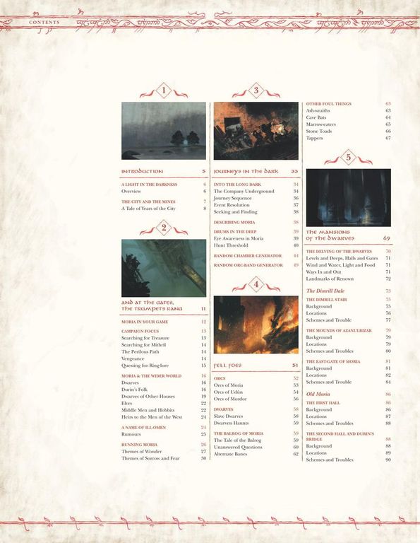 The One Ring (2nd Edition): Moria - Through the Doors of Durin anleitung