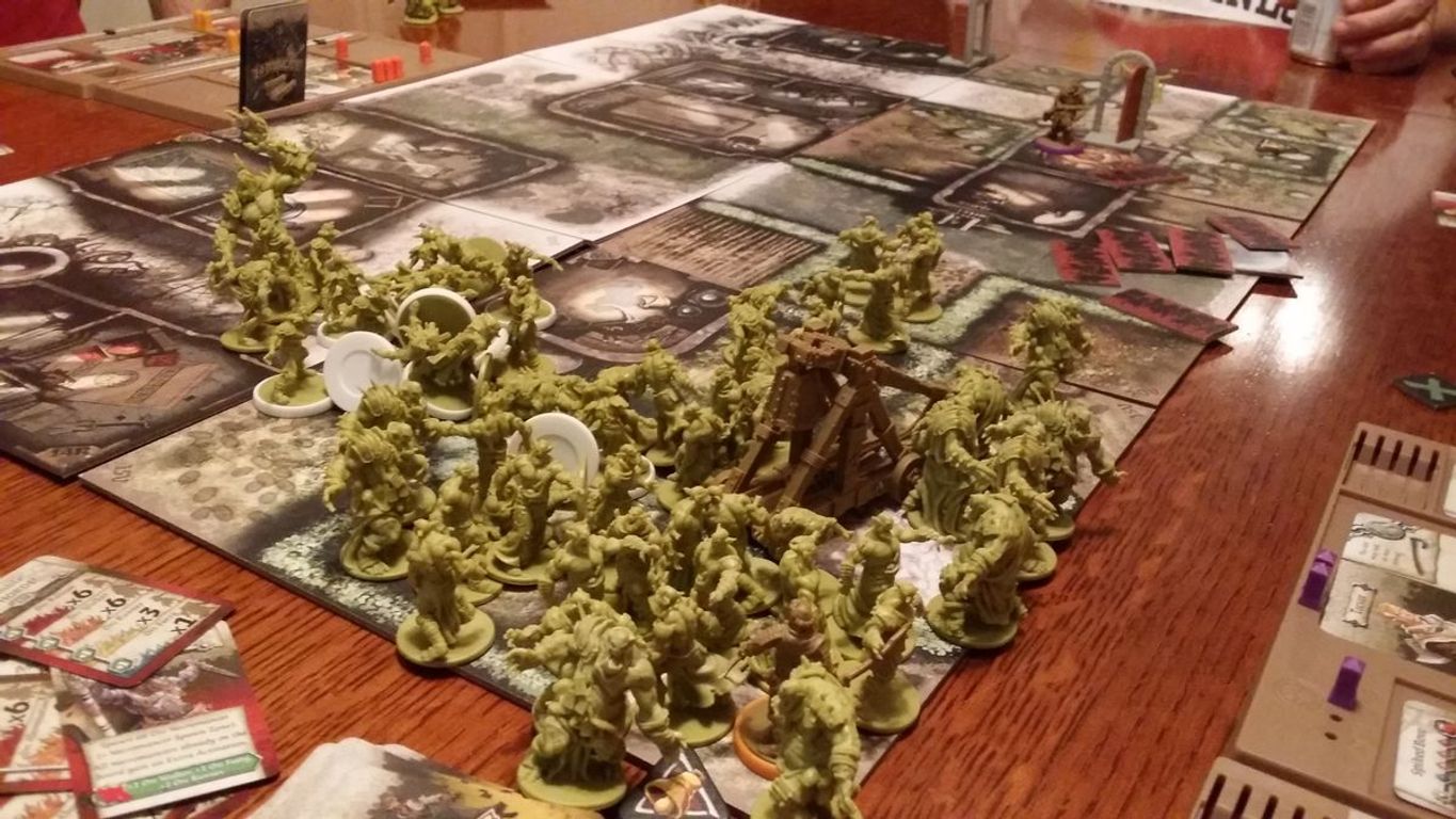 Zombicide: Green Horde gameplay