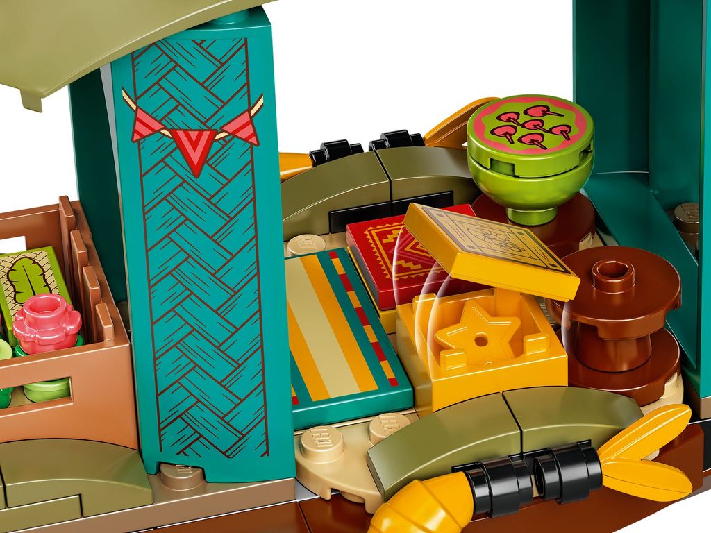 LEGO® Disney Boun's Boat components