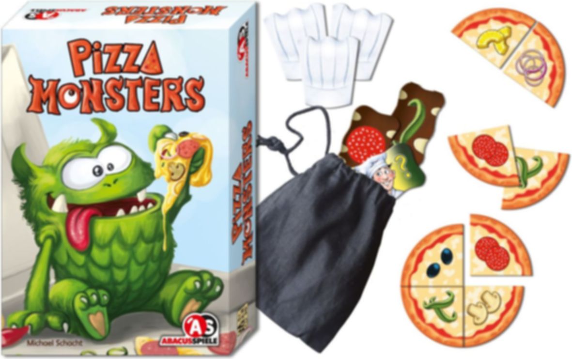 Pizza Monsters components