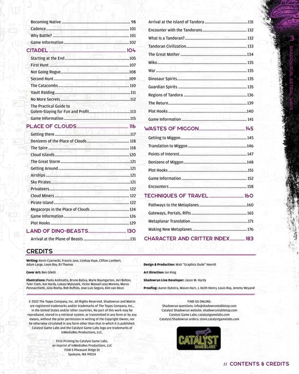 Shadowrun: Sixth World -  Astral Ways manuale