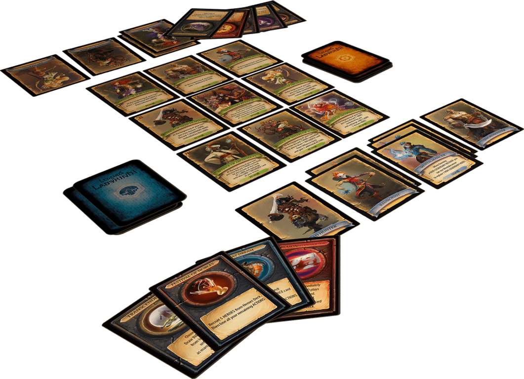 Legends of Labyrinth cartes