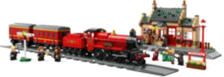 LEGO® Harry Potter™ Tren Hogwarts Express™ con estación de Hogsmeade™ jugabilidad