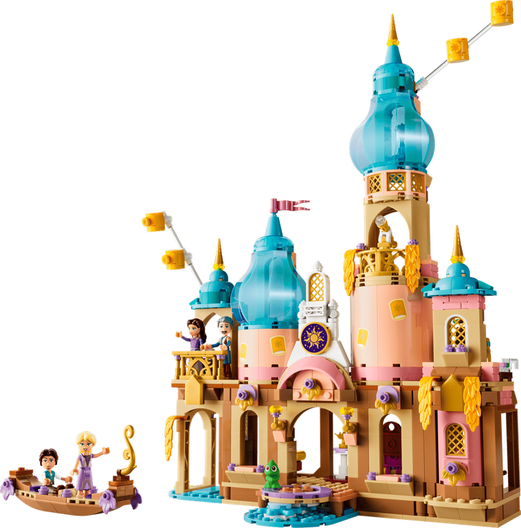 LEGO® Disney Rapunzel's Castle components