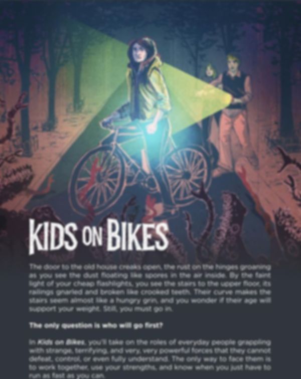 Kids on Bikes anleitung