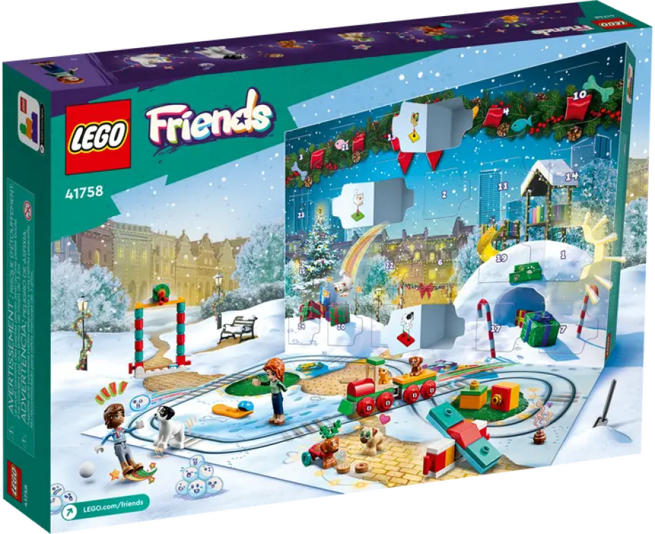 LEGO® Friends Calendario dell’Avvento 2023 torna a scatola