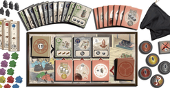 Queen Games 61024 - Edo Expansion 1, Brettspiel komponenten