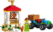 LEGO® City Chicken Henhouse components