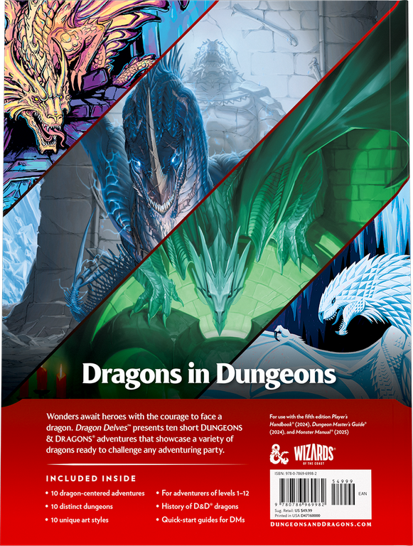 Dungeons & Dragons (5th Edition) - Dragon Delves: An Adventure Anthology Ultimate Bundle torna a scatola