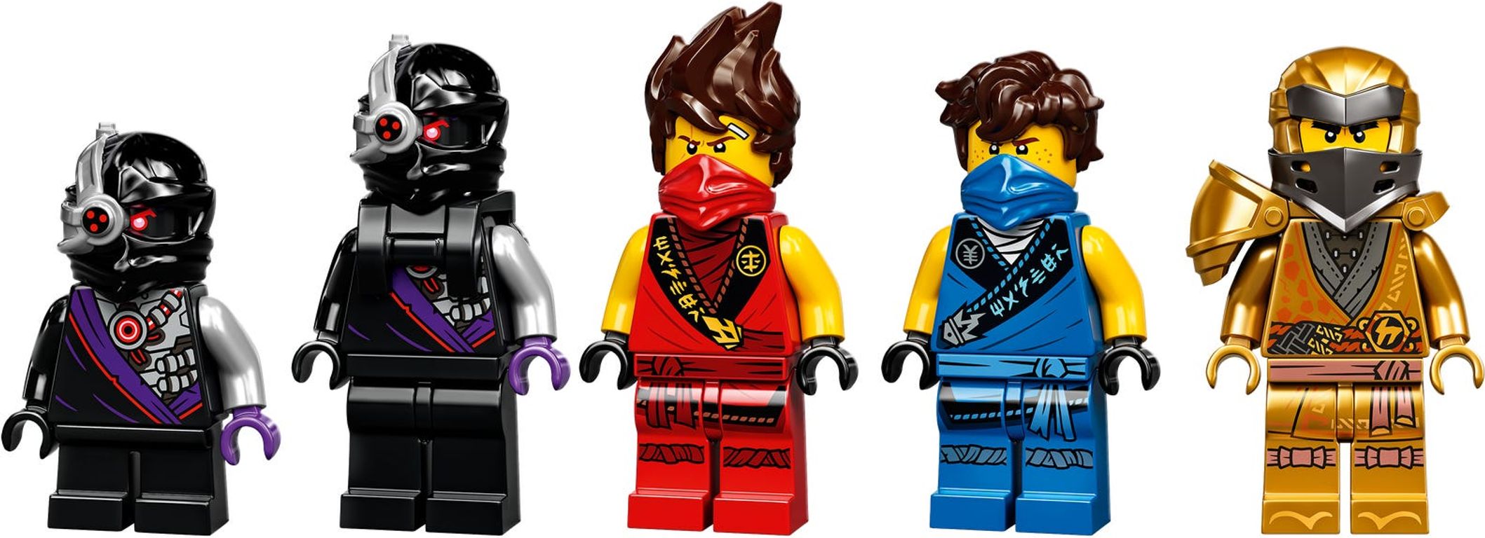LEGO® Ninjago X-1 Ninja Charger minifigures