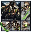 Necrons: Ophydian Destroyers dos de la boîte