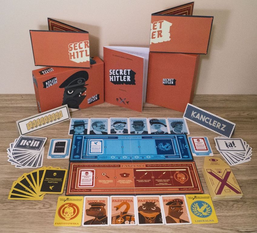 Secret Hitler components