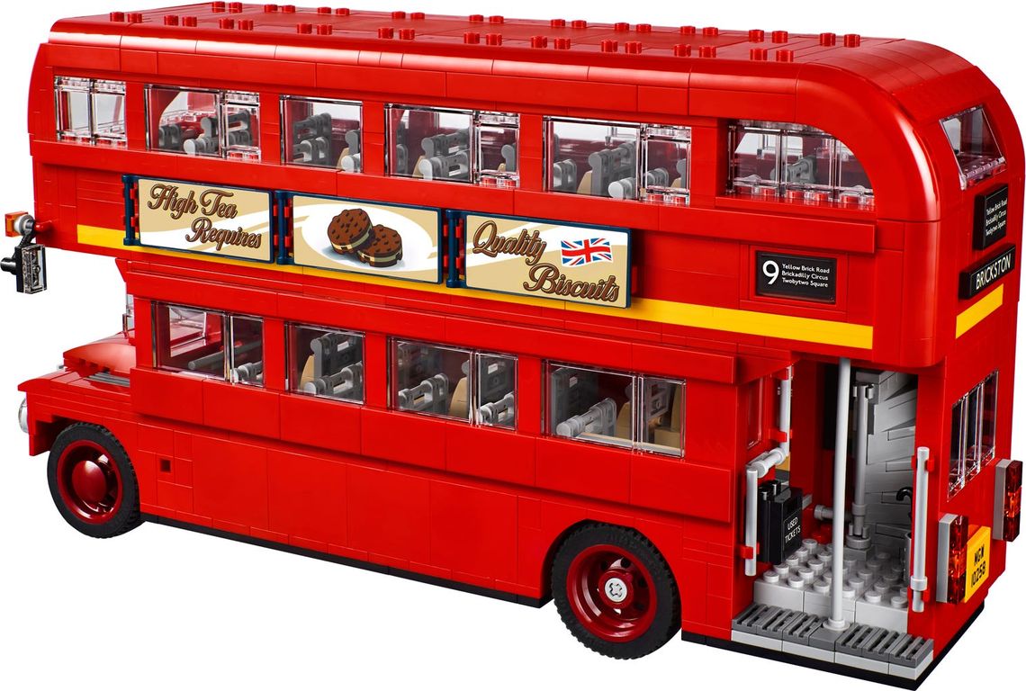 LEGO® Icons Londoner Bus back side