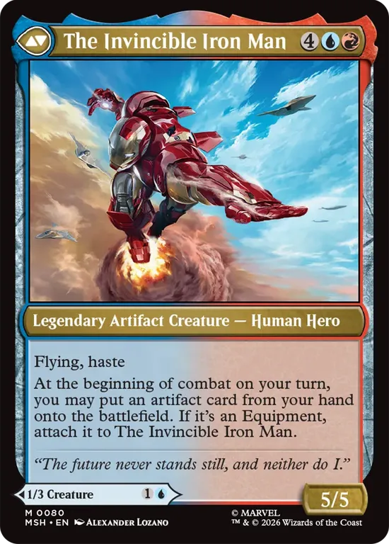 Magic: The Gathering - Marvel Super Heroes Commander Deck cards