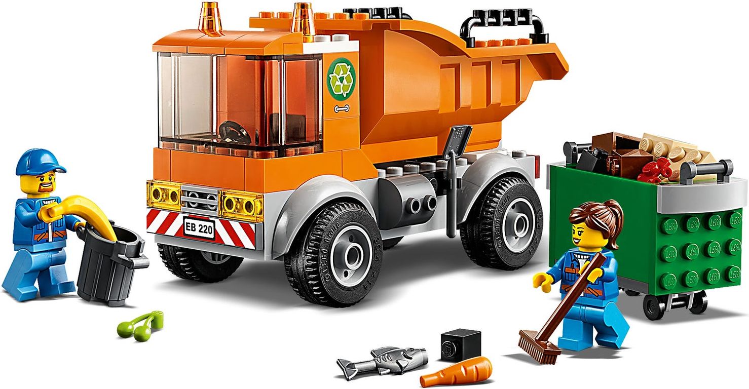 LEGO® City Le camion de poubelle gameplay