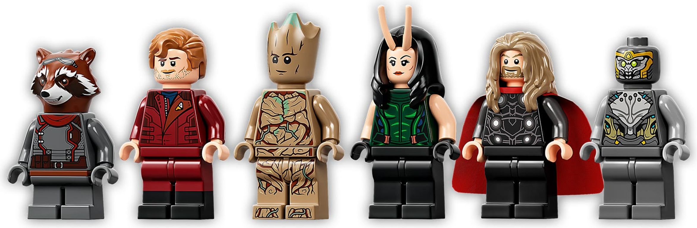 LEGO® Marvel The Guardians’ Ship minifigures