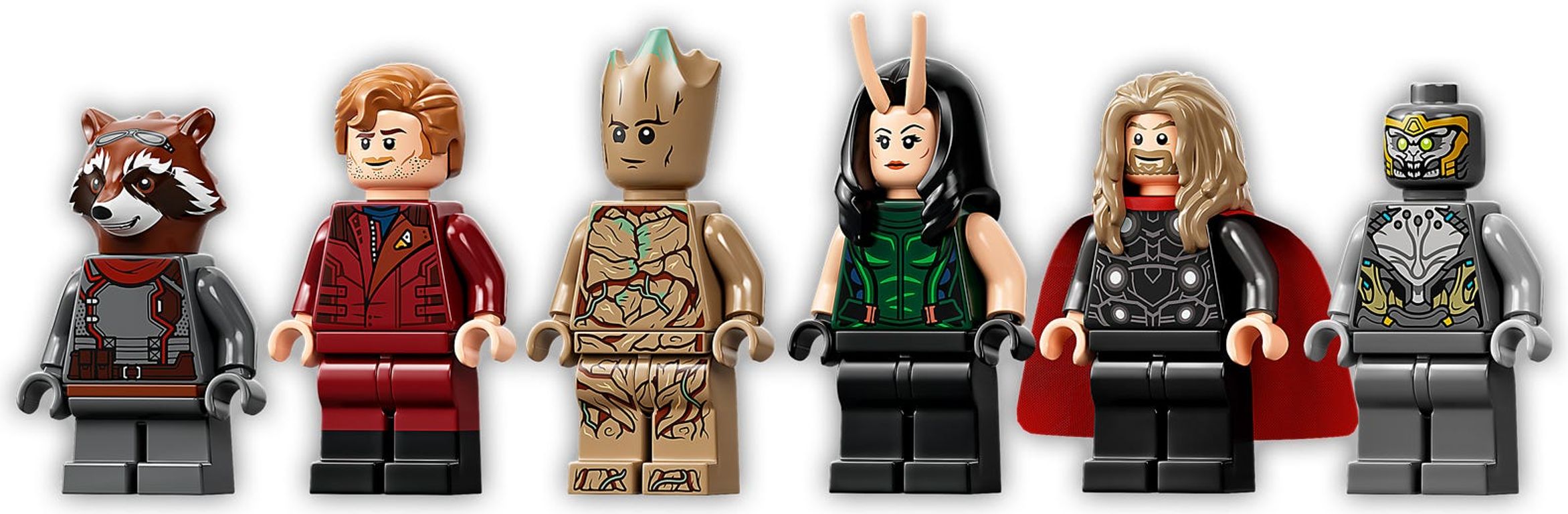 LEGO® Marvel Het schip van de Guardians minifiguren