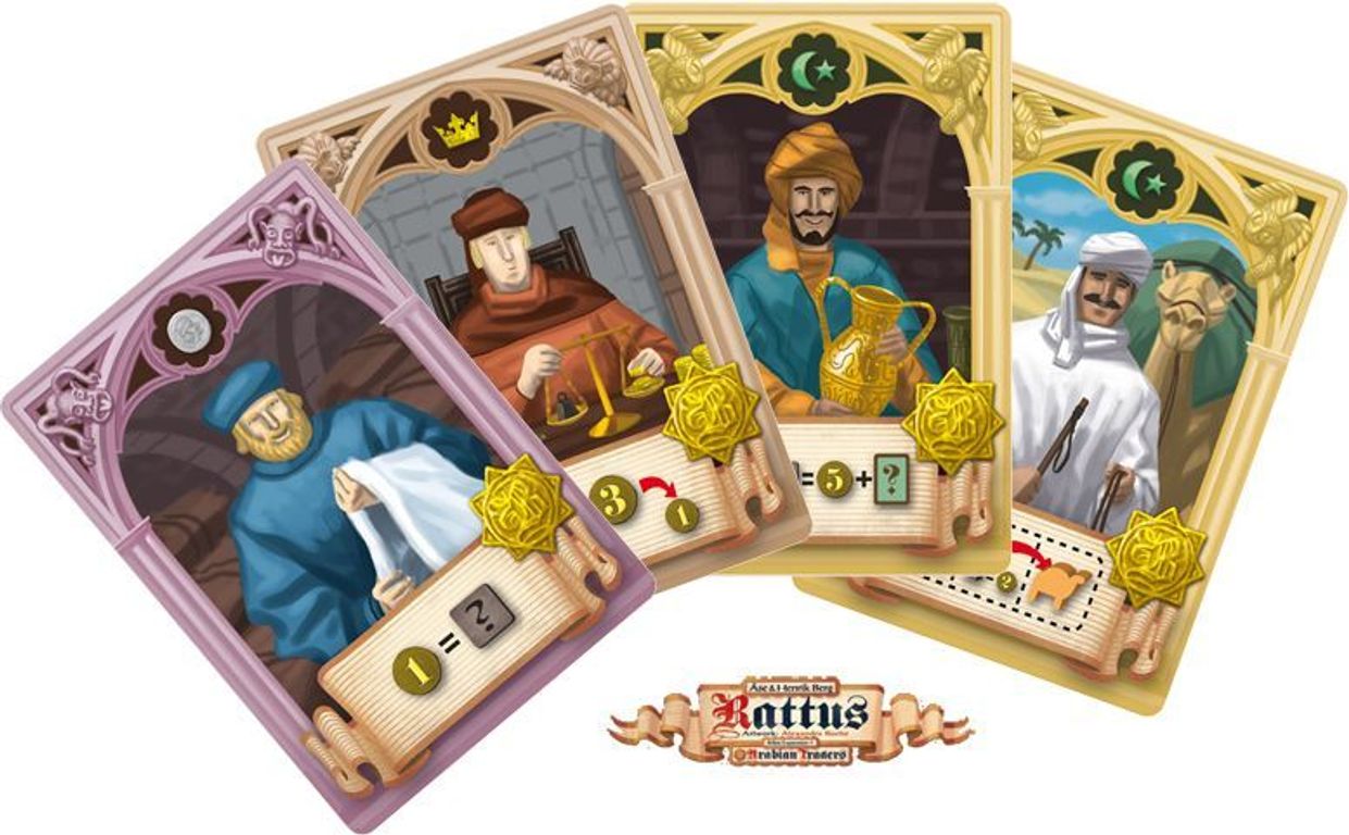 Rattus: Arabian Traders cartes