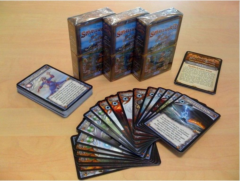 Small World: Tales and Legends cards