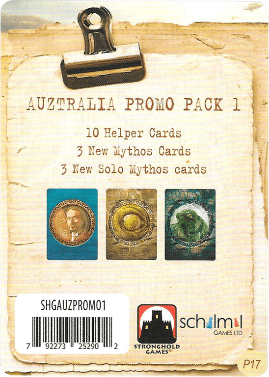 AuZtralia: Promo Packet 1 box
